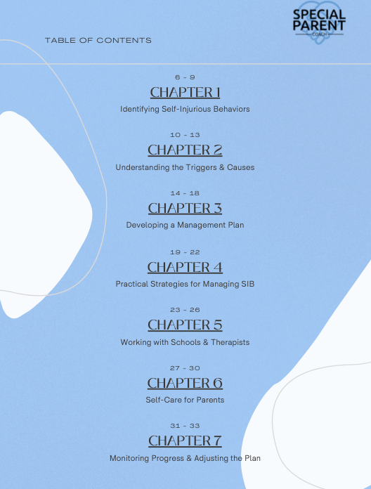 Self-Injurious Behavior Management Guide